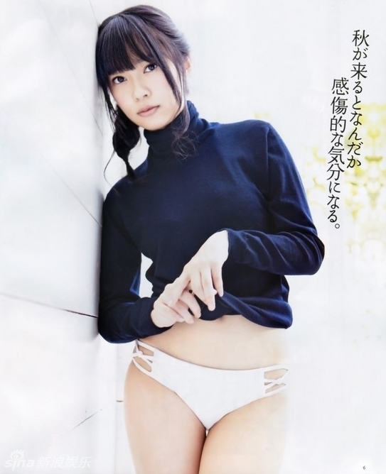 日本女籽组合HKT48指原莉乃性感写真拍种