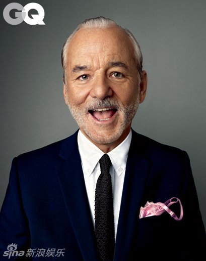 比尔-莫瑞西装革履登杂志秀诙谐本色