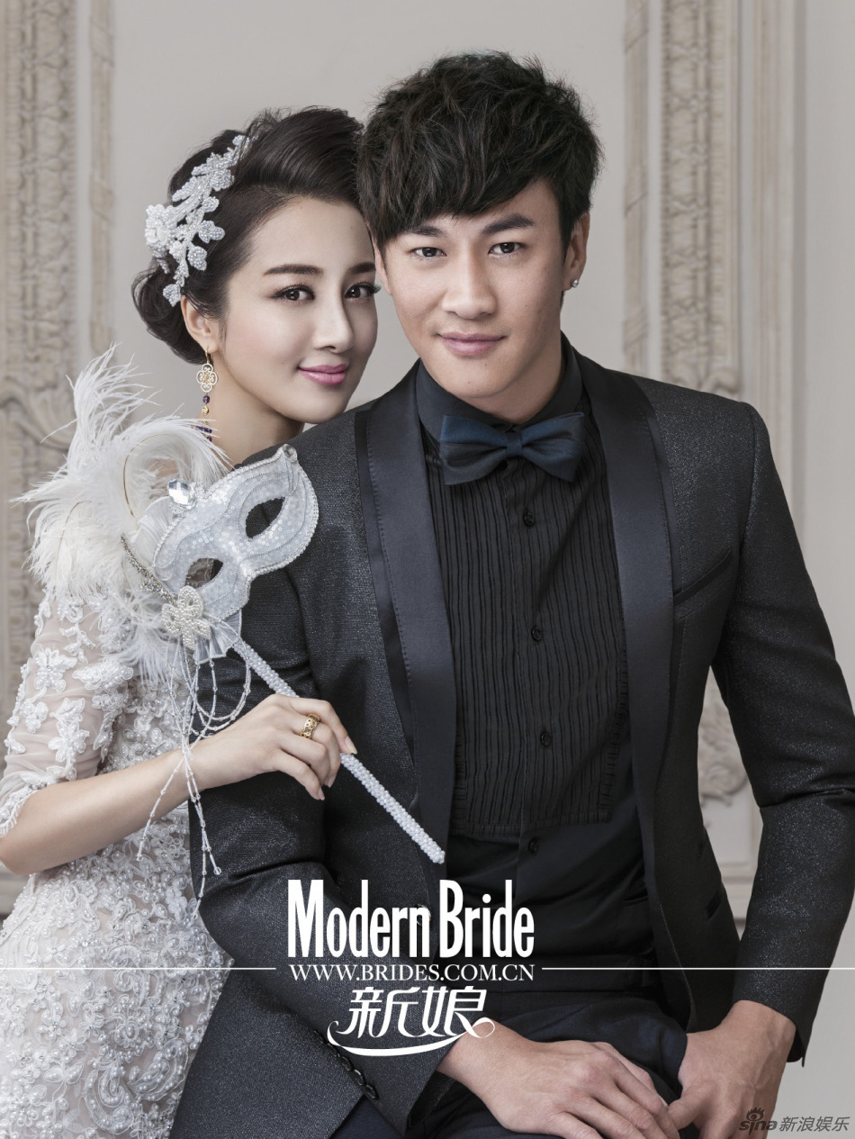 何润东李依晓拍《新娘》封面大片