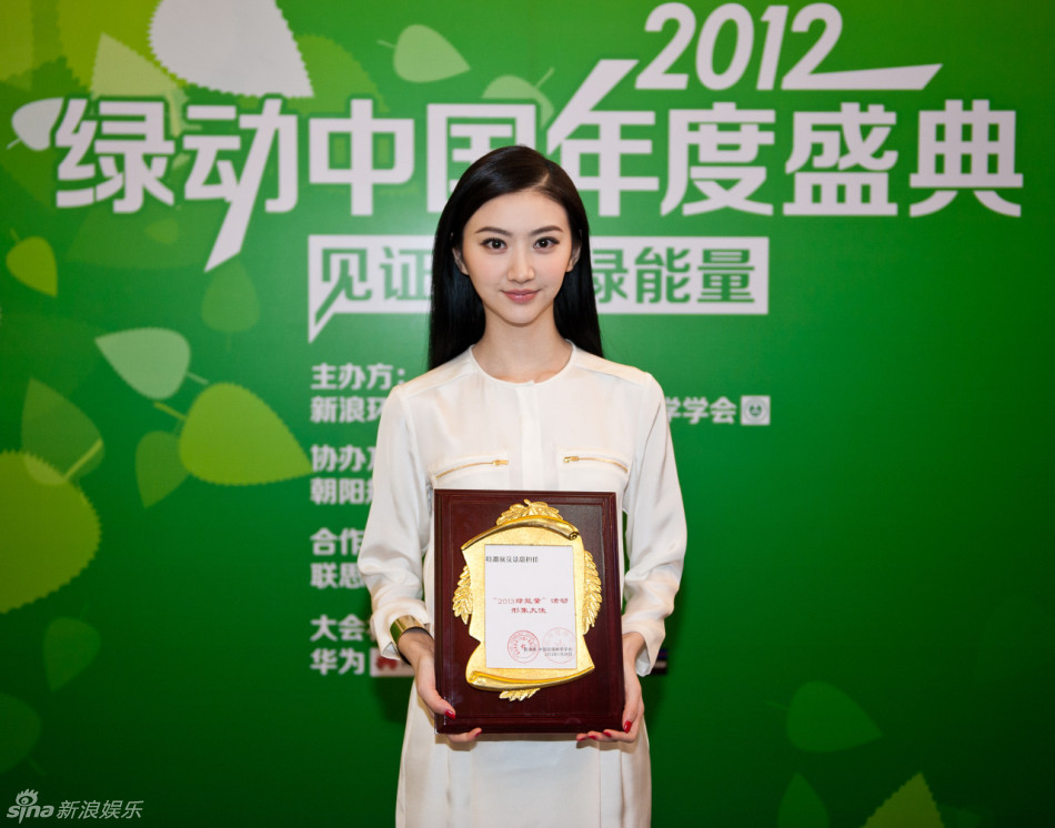 2013年中国环保大使景甜