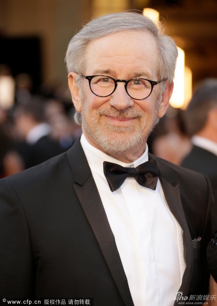 斯皮尔伯格亮相 《林肯》入围最佳导演