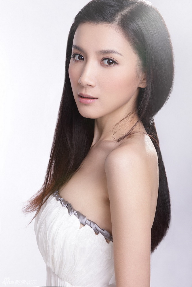 徐立纯白温婉写真