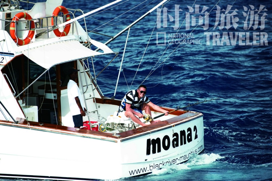 邵兵玩转毛里求斯 随性自在拍大片