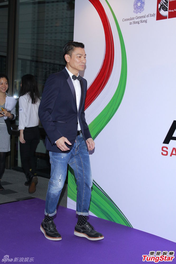 刘德华遗憾未与吴宇森合作 开腔称追生二胎(图