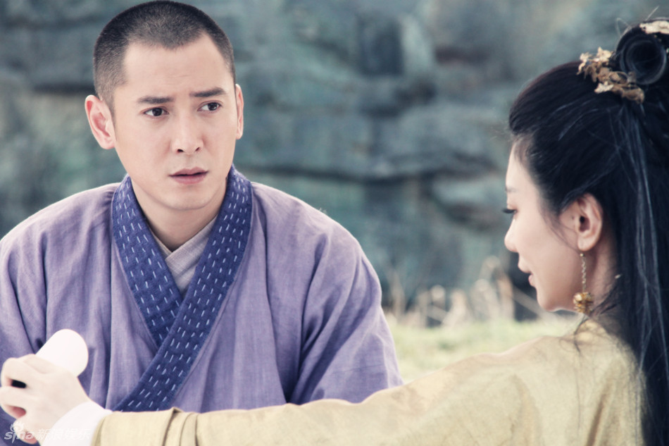 《天龙八部》或十月播出,青年演员韩栋饰演的小和尚虚竹,在剧中与扮演