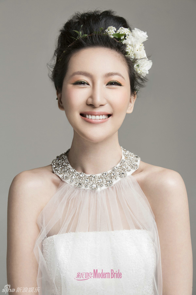 刘梓妍名媛新娘妆