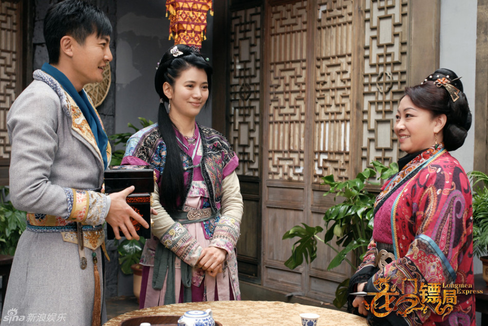 新浪娱乐讯宁财神作品,袁咏仪,郭京飞,李倩等主演的电视剧《龙门镖局
