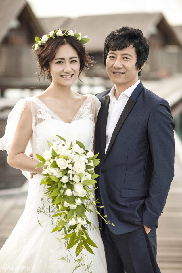郑钧刘芸唯美婚纱照