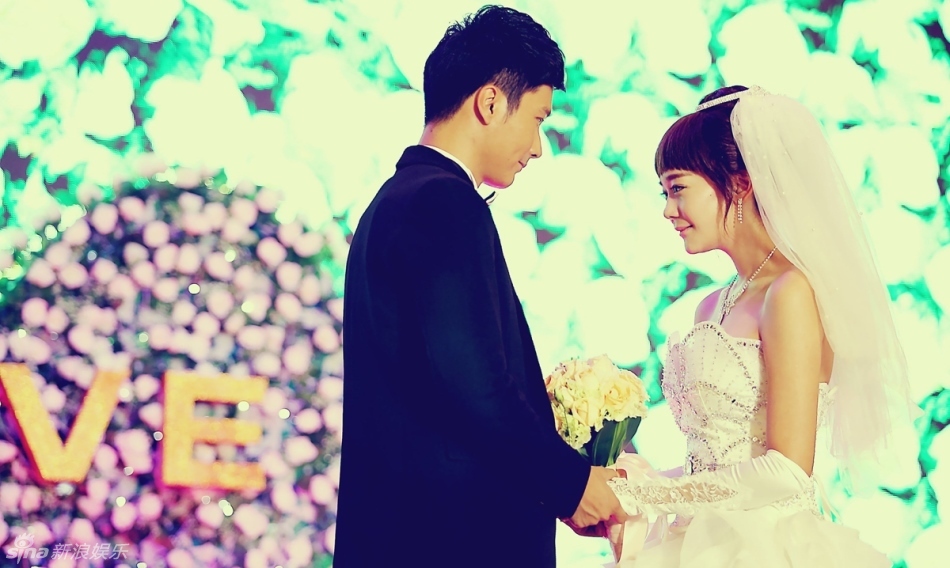 组图:《因为爱情》海陆大婚照灰姑娘华丽逆袭