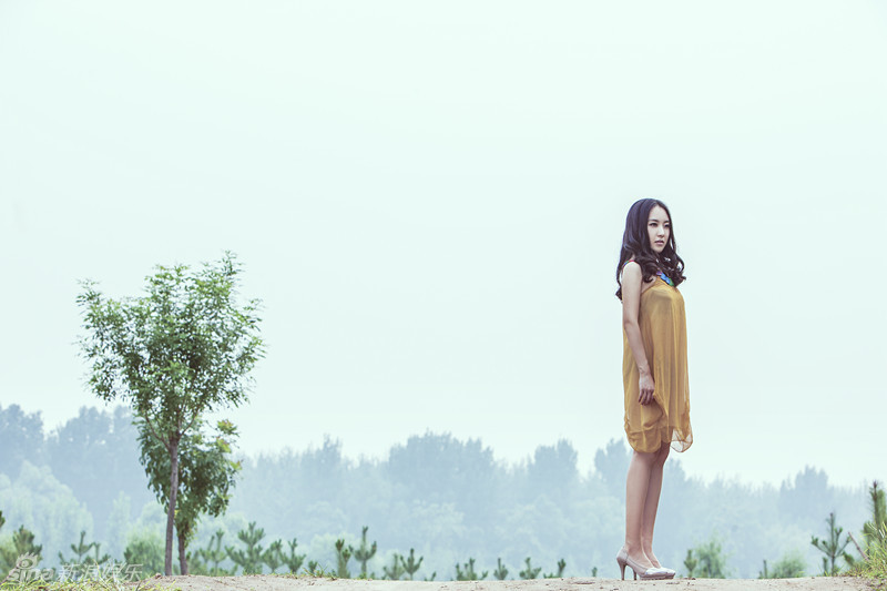 叶明珠曝最新森女系写真