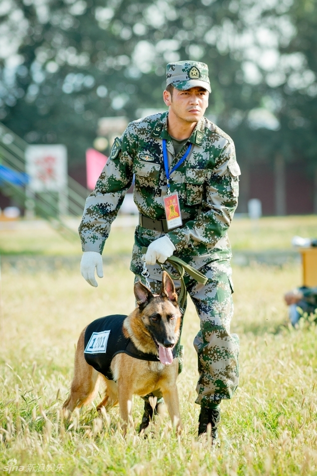 组图:《神犬奇兵》曝剧照 杨烁化身神犬训练师_高清