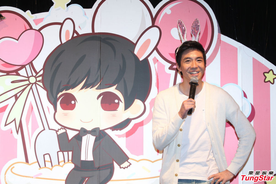 组图:俞灏明变萌兔挑逗粉丝 有望回归主持