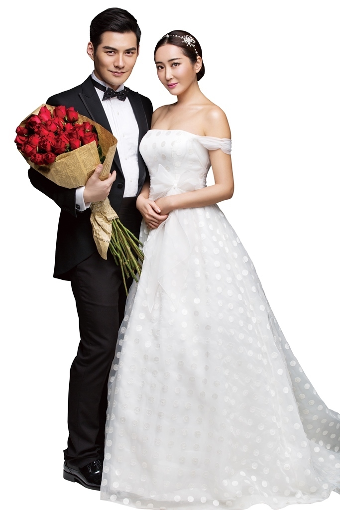 婚纱遮面_杨子珊婚纱遮面(3)