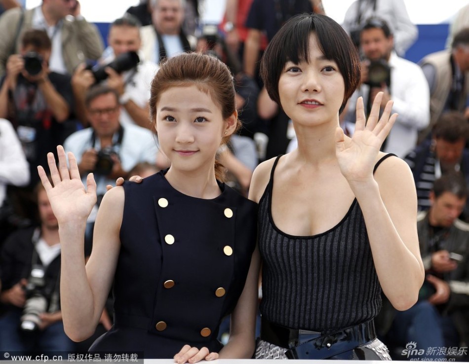 新浪娱乐讯当地电影5月20日,第67届戛纳电影节,韩国电影《道熙呀》论坛时间坛图片