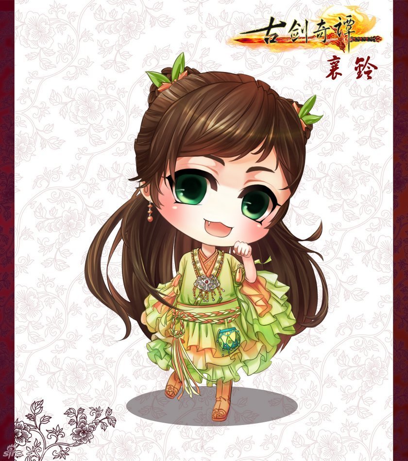 《古剑奇谭》主演Q版发布 又萌又可爱 - 娱乐 