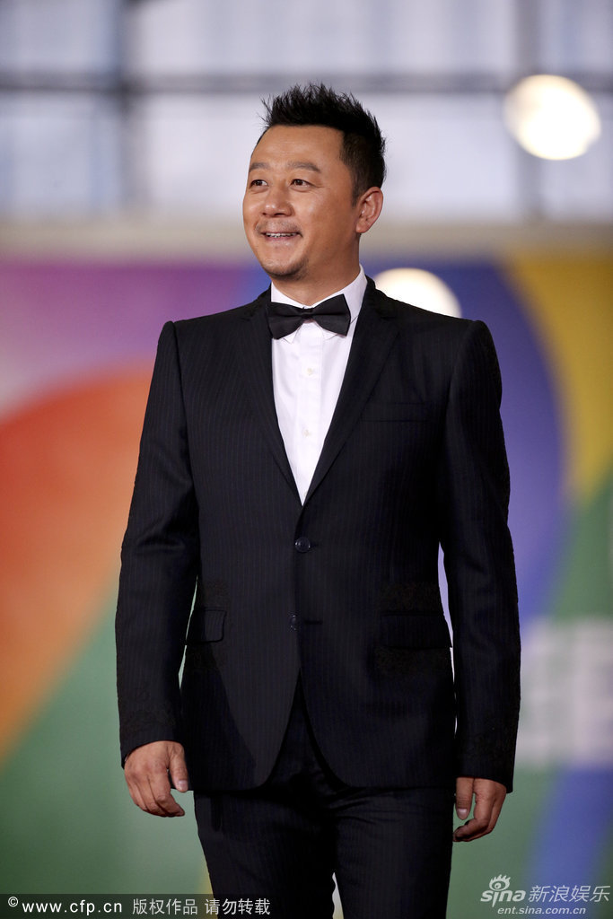 图为郭涛凭借《父母爱情》入围最佳男演员奖