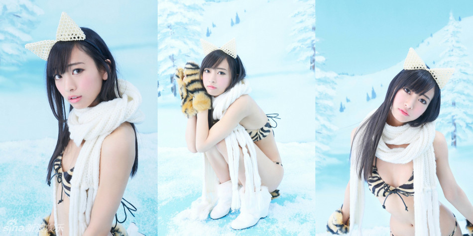 组图:日本<em>正妹</em>制服<em>诱惑</em> 扮性感小老虎纤腰翘臀