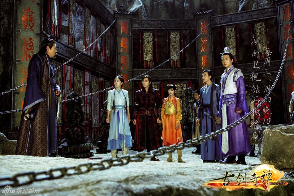 组图:《古剑》苏雪恋回暖 杨幂李易峰互诉衷肠