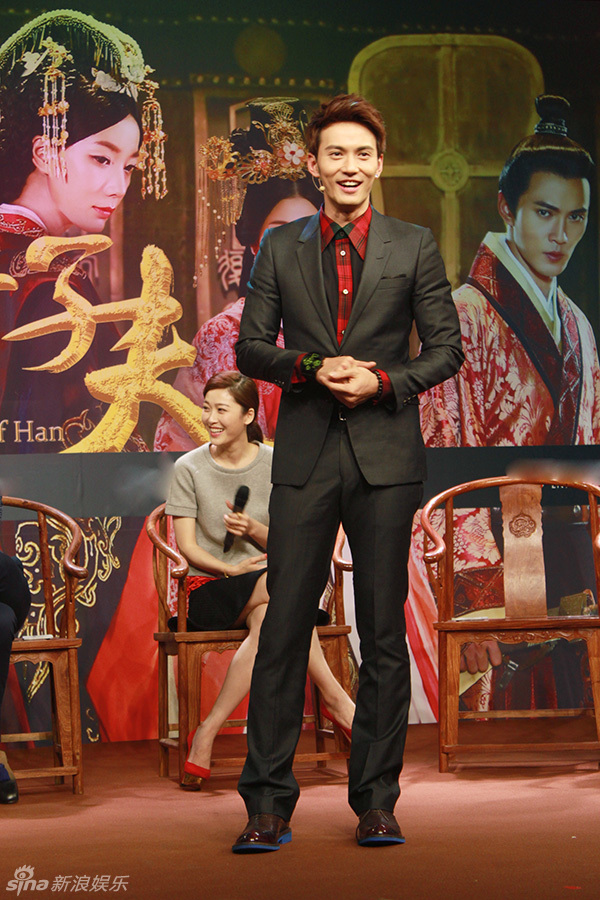 组图:《卫子夫》北京发布会徐正曦秀暖男魅力