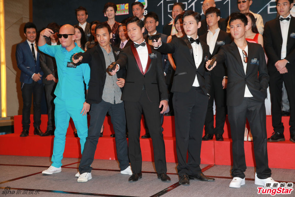 组图:《使徒行者》林峰TVB告别作搭档佘诗曼