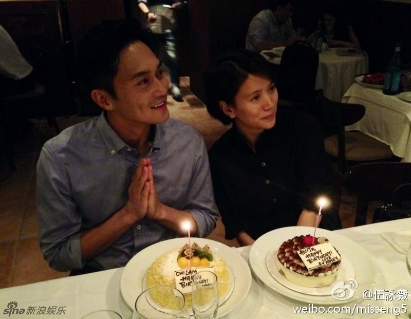 组图:张智霖43岁生日和袁咏仪秀恩爱 获赞童颜_高清