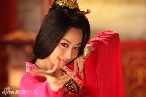 组图:明星古装舞蹈三绝招 转圈甩袖特写