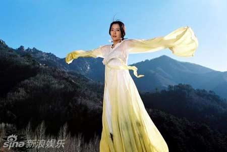 组图:明星古装舞蹈三绝招 转圈甩袖特写