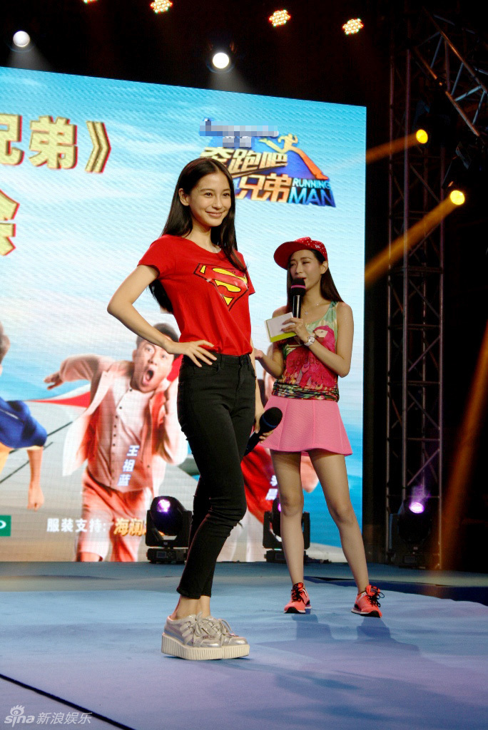 《奔跑吧兄弟》节目中唯一的女性成员
