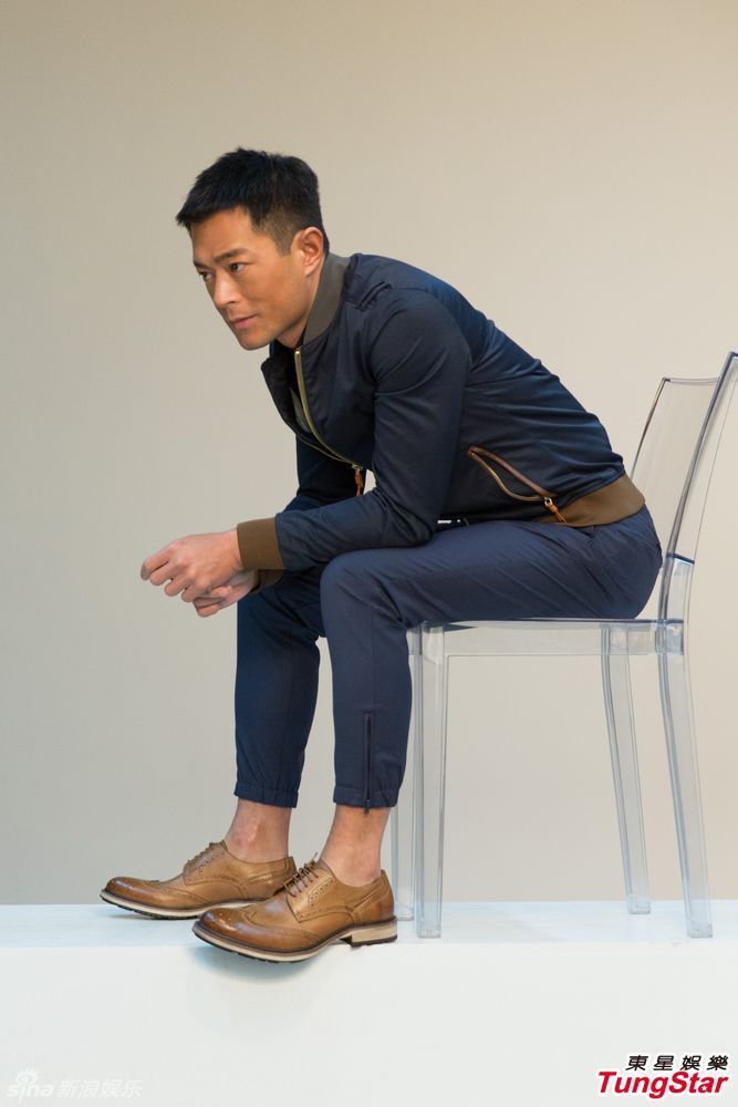 组图:古天乐写真化身黑武士 想创造英雄角色