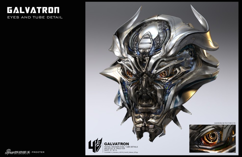 组图:《变形金刚4》曝概念原画 酷炫不输正片