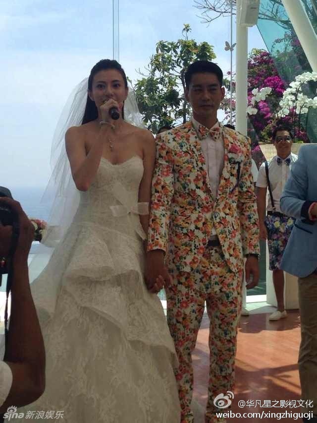 陈国坤黄伊汶巴厘岛结婚