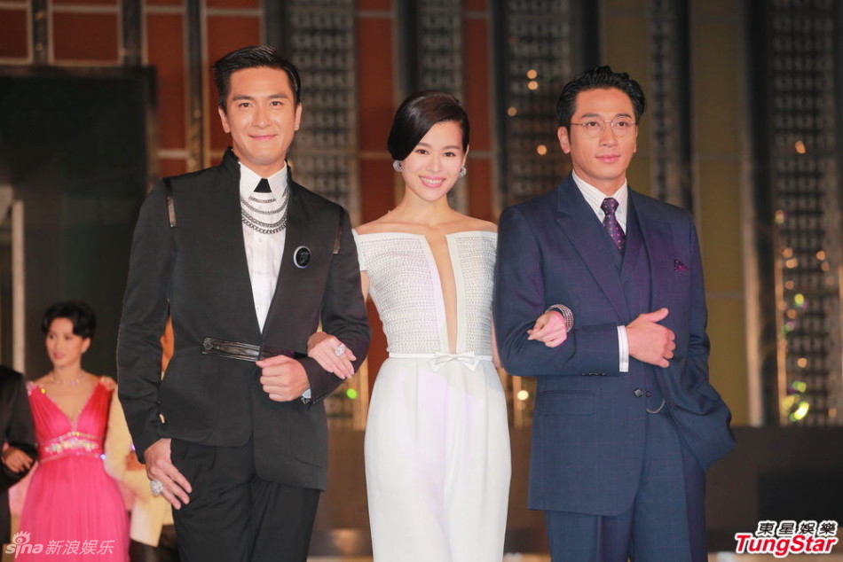 组图tvb巡礼佘诗曼回巢抢风头盛装演吕后