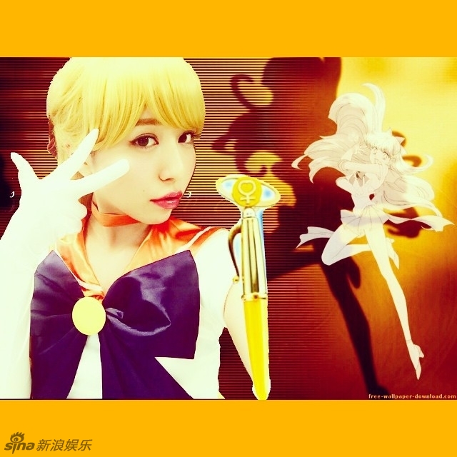 组图:前AKB48河西智美cos美少女战士获赞可爱