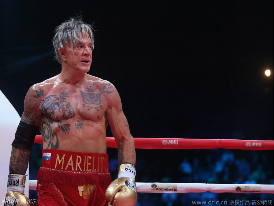 组图:62岁米基-洛克重返拳坛 两回合KO职业拳手-贴图世界-阳光岛社区-南海网旗下海南主流互动平台