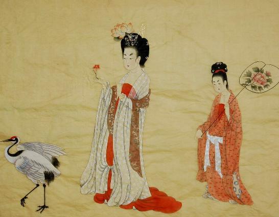 组图:不看<em>大头</em>看全身 各版武则天华美服饰赏析