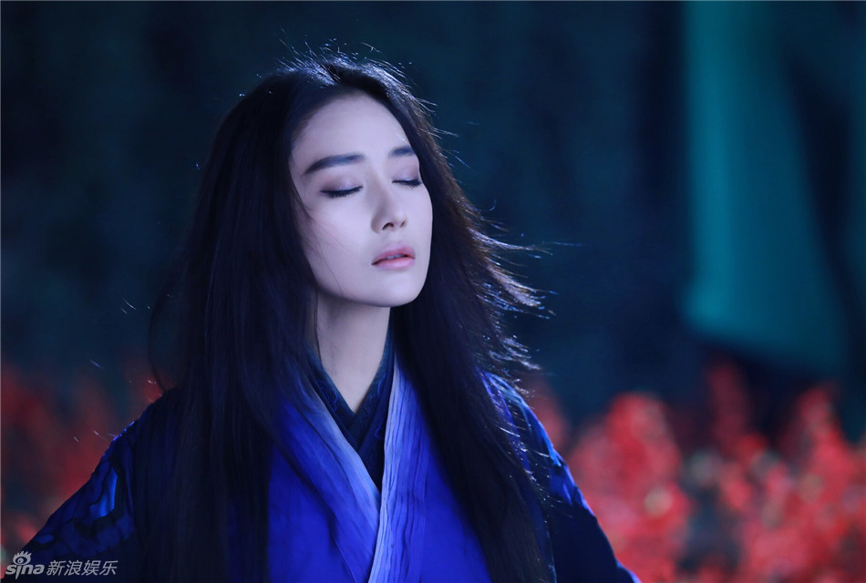 组图:《神雕侠侣》李莫愁情花海含泪自焚