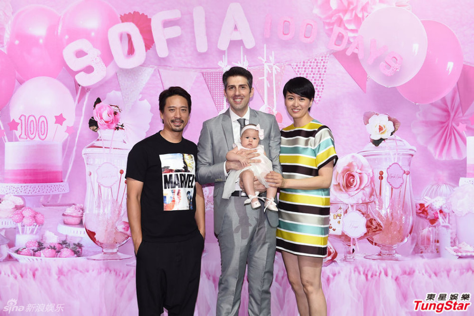  梁咏琪 为 女儿 办百日宴 两百多位好友到场 -- 佛