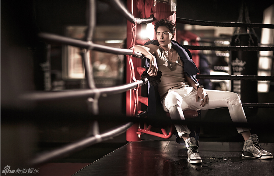 组图:郑元畅曝拳击大片 大秀好身材荷尔蒙爆棚