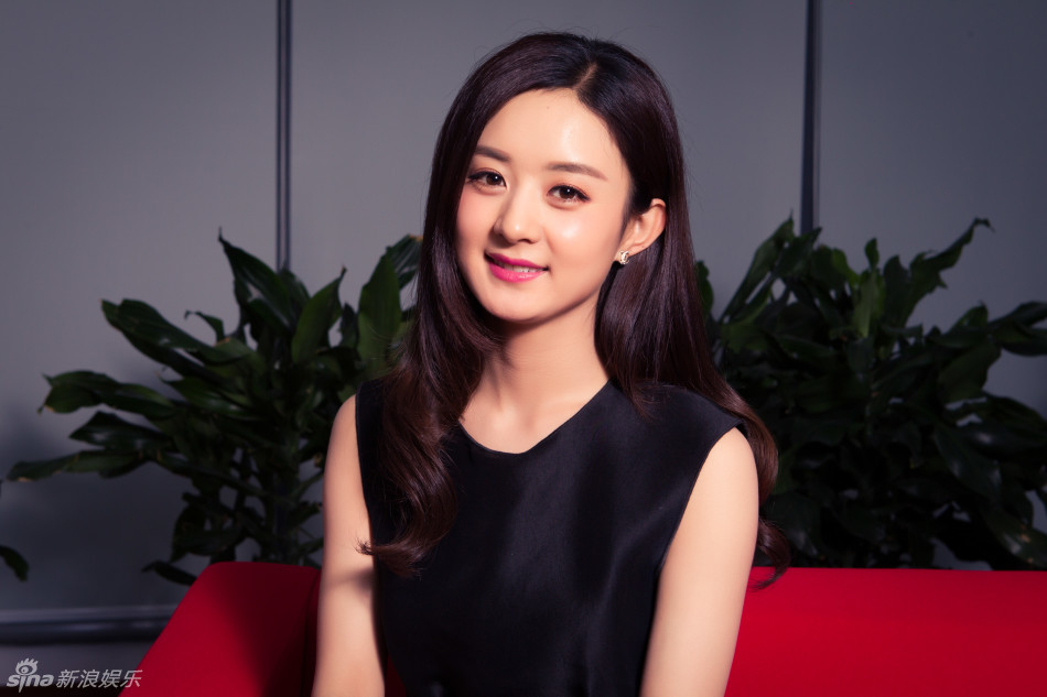 美女演员赵丽颖清纯大片