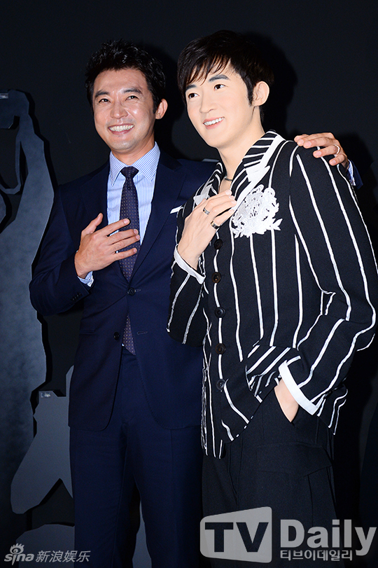 法国格雷万蜡像馆韩国开馆庆祝典礼在首尔馆举行,演员权相佑,安在旭和