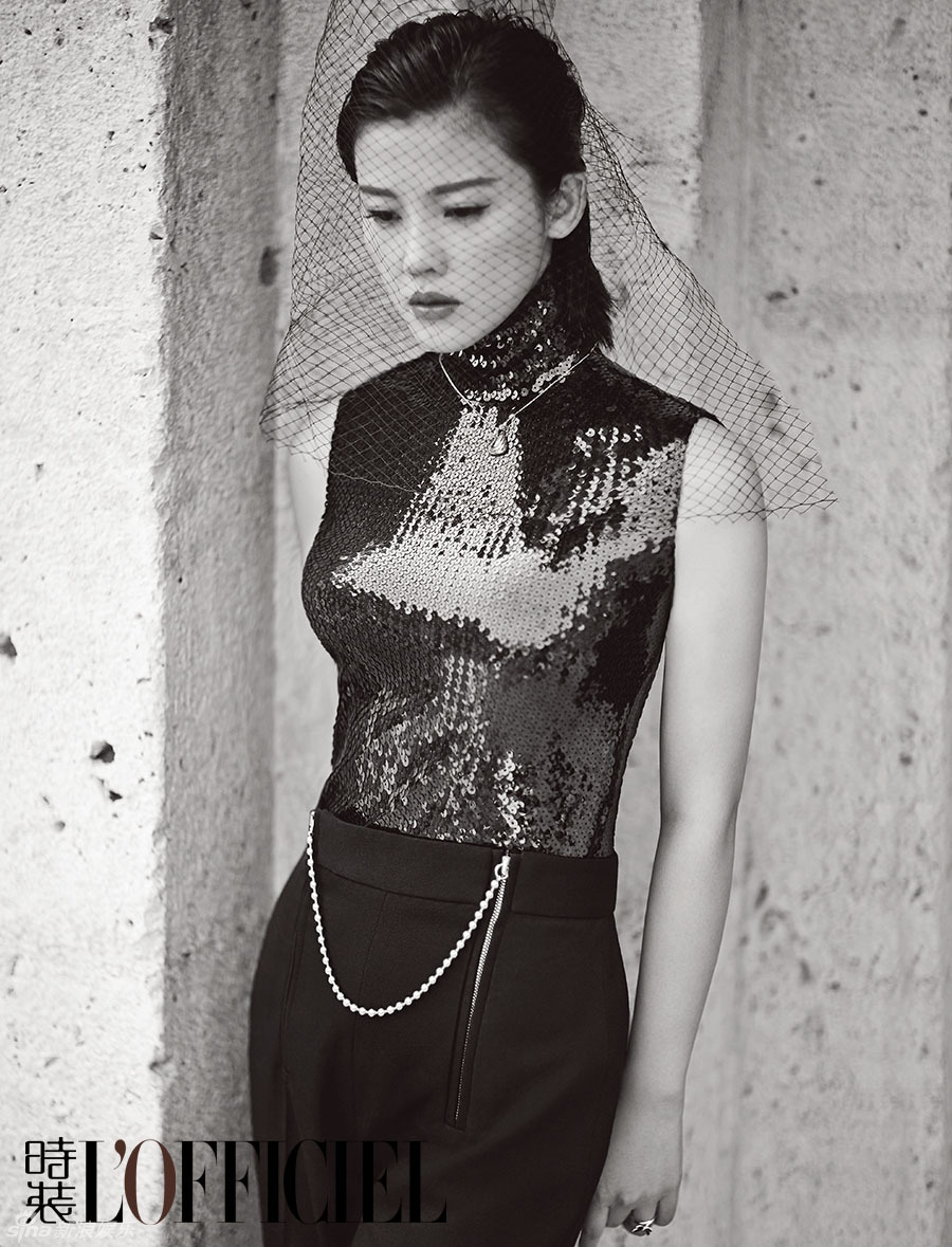 杨子姗的婚纱_杨子姗性感图片(3)