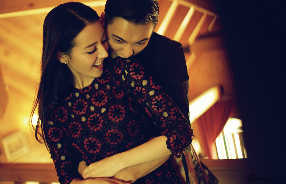 组图:迪丽热巴陈伟霆拍平面电影 再续荧幕情缘