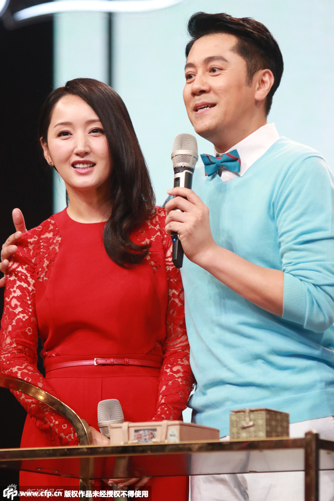 蔡国庆杨钰莹深情对唱_高清图集_新浪网