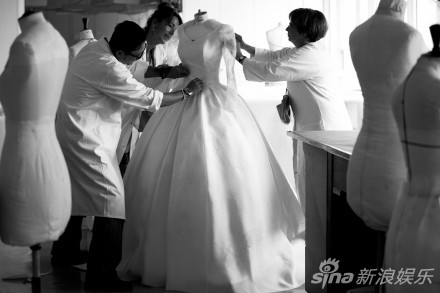 杨颖结婚婚纱_杨颖婚纱