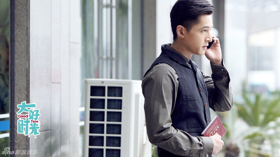 组图:胡歌霸屏三部曲《大好时光》变都市暖男