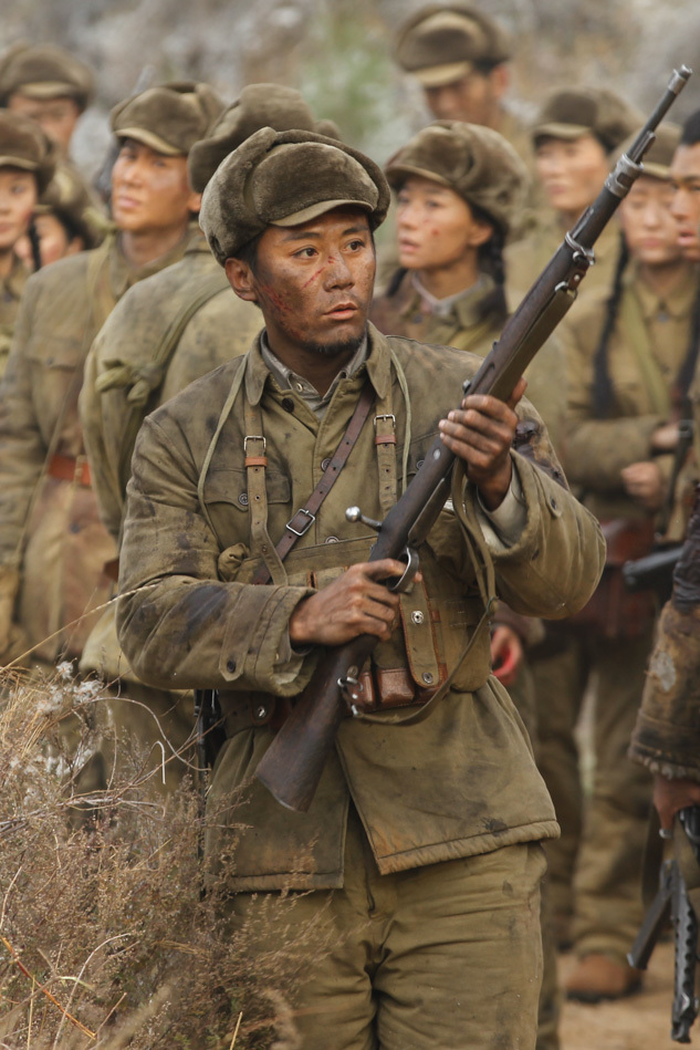 组图:《我的战争》刘烨再演战争片搭王珞丹_的