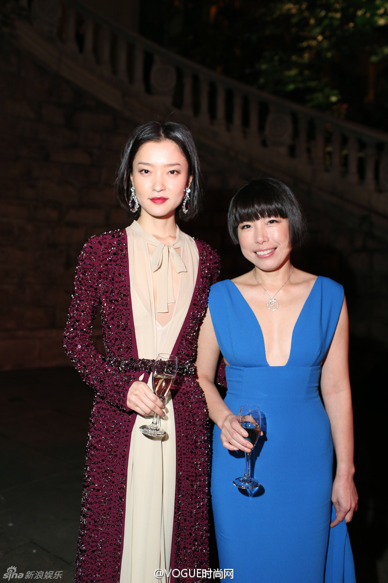 李宇春和vogue主编张宇