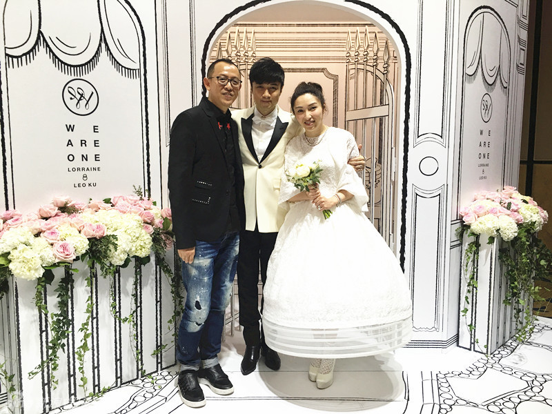 组图 古巨基光棍节办婚宴 引领双11虐狗新潮流