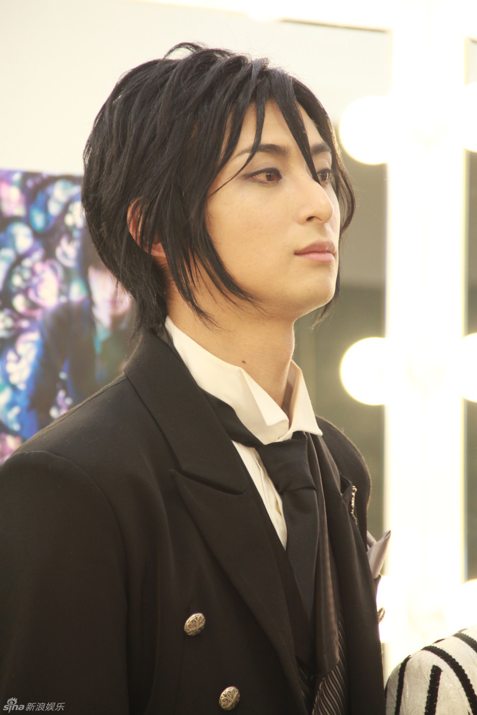 《黑执事》北京发布会 夏尔少爷帅气亮相