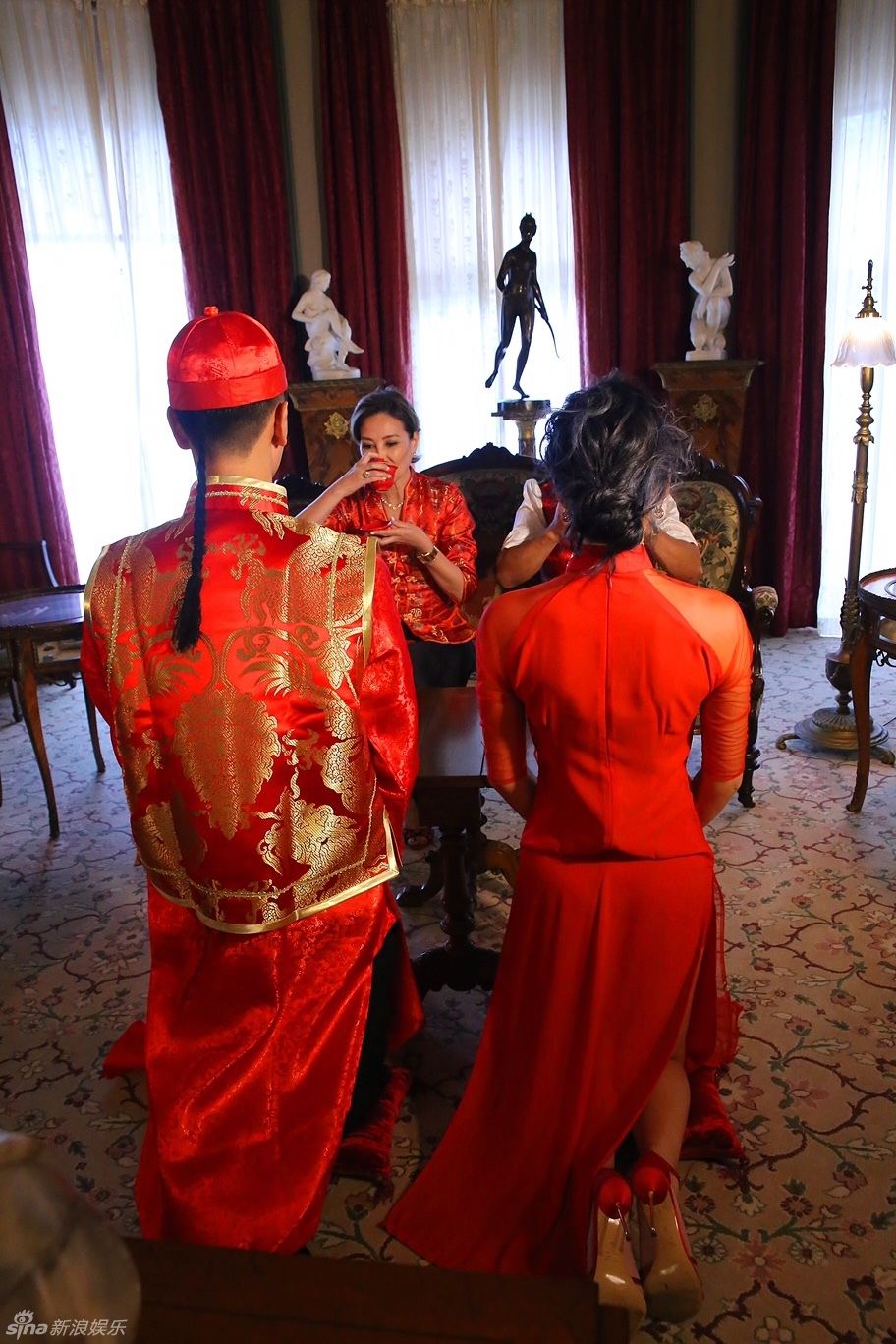 王阳明 蔡诗芸 梦幻庄园大婚 唯美浪漫_扬子晚报